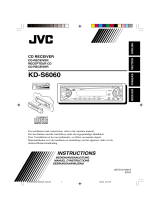 JVC KD-S6060 Handleiding