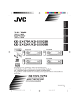 JVC kd sx 909 r Handleiding