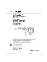 Hitachi DH 30PC2 Handleiding