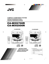 JVC CA-MXG500R Handleiding