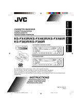 JVC ks-f380r Handleiding