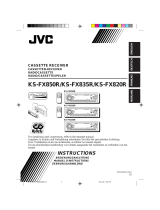 JVC ks fx 820 r Handleiding
