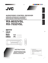 JVC RX-8032VSL Handleiding