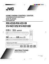 JVC RX-E51B Handleiding