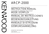 Kenwood ARCP-2000 Handleiding