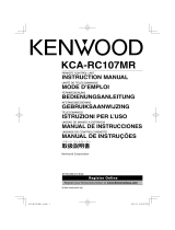 Kenwood KCA-RC107MR Handleiding