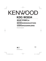 Kenwood KDC-W3534 Handleiding