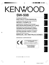 Kenwood SW-508 Handleiding