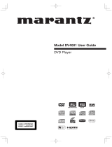 Marantz DV4001 Handleiding