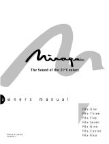 Mirage FRx-Three Handleiding