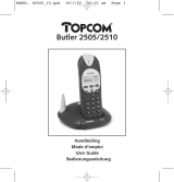 Topcom butler 2505 Handleiding