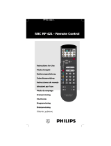 Philips SBC RP 421 Fernbedienung Handleiding