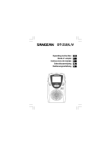 Sangean Electronics DT-210 Handleiding