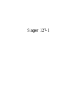 SINGER 127-1 Handleiding
