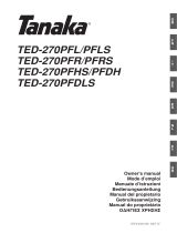 Tanaka TED-270PFR/PFRS Handleiding
