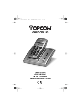 Topcom cocoon 115 Handleiding