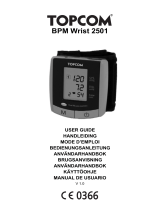 Topcom BPM Wrist 2501 Handleiding