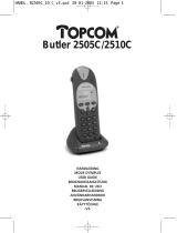 Topcom 2505 C Handleiding