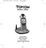 Topcom butler 2562 Handleiding