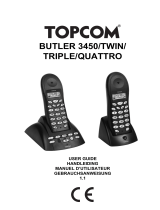Topcom BUTLER Quattro Handleiding