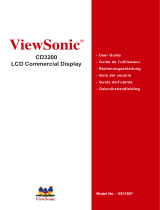 ViewSonic CD3200 Handleiding