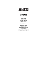 Alto Professional Acom2 Handleiding