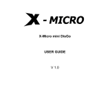 X-Micro mini DisGo Handleiding