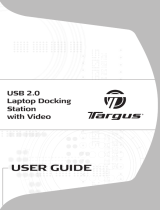 Targus USB 2.0 LATPOP DOCKING STATION de handleiding