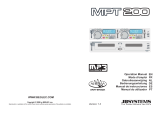 JB systems MPT 200 de handleiding