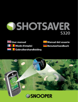 Snooper Shotsaver S320 Handleiding