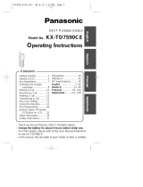 Panasonic KX-TD7590CE Handleiding