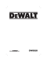 DeWalt DWS520 de handleiding