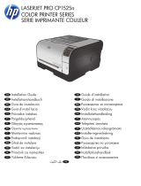 HP LaserJet Pro CP1525 Color Printer series Installatie gids
