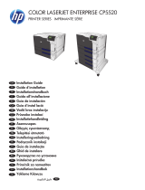 HP Color LaserJet Enterprise CP5525 Printer series Installatie gids