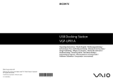 Sony VGP-UPR1A Handleiding