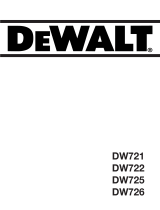 DeWalt DW721 de handleiding