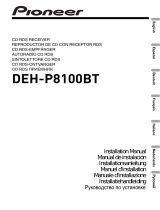 Pioneer DEH-P8100BT de handleiding