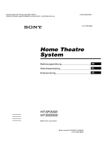 Sony HT-SF2000 de handleiding