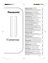 Panasonic TYSP65PV500 Handleiding