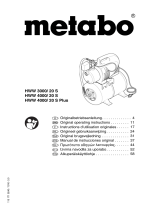 Metabo HWW 4000/20 S Handleiding