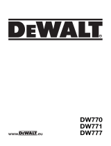 DeWalt DW771 T 2 de handleiding