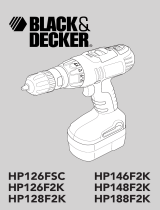 Black & Decker HP128 Handleiding