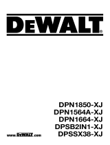 DeWalt DPSSX38-1 Handleiding
