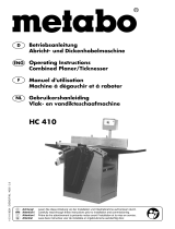 Metabo HC 410 Handleiding