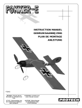 protech Fokker-E Handleiding