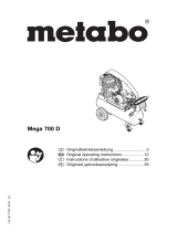 Metabo MEGA 700 D Handleiding