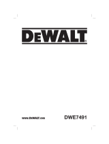 DeWalt DWE7491 Handleiding
