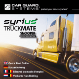 Snooper Syrius Truckmate S2000 Snelstartgids
