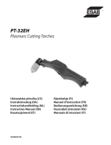 ESAB PT-32EH Plasmarc Cutting Torches Handleiding