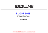 Proline PL-DPF 804B Handleiding
